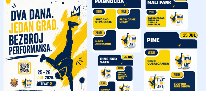 Festival Tivat Street Art premijerno 25. i 26. jula